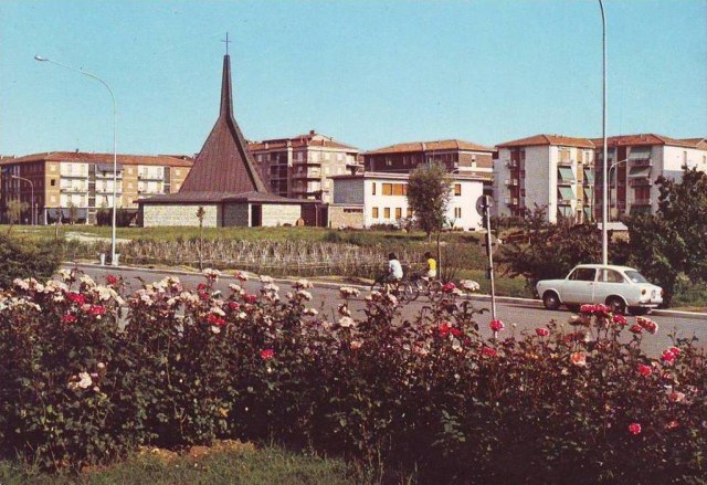 Nuova Chiesa Croce in Campo anni 60 circa